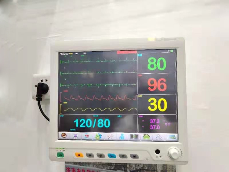 New patient monitor TR-900E 5 inch (wall) multi-parameter touch screen monitors for sale